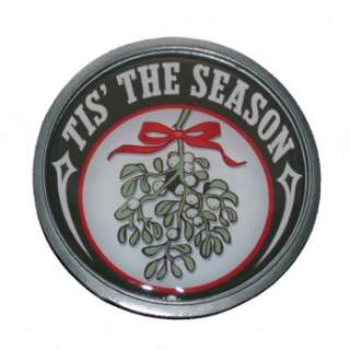 Tis The Season Mistletoe Christmas Belt Buckle Funny  