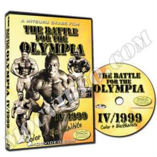 BATTLE FOR THE OLYMPIA 1999 DVD Bodybuilding Mr Olympia  