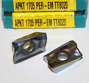 APKT 1705 PER EM TT8020 TAEGUTEC/ INGERSOLL INSERT  