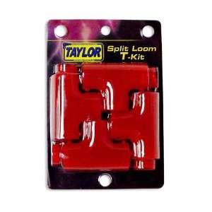  Taylor Cable 39120 Red Split Loom T Kit Automotive