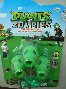 3X Plants Vs Zombies(PVZ) Game Kids Pea PEASHOOTER Toy  