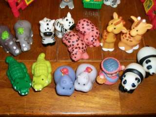   Little People Large Lot of Figures People Baby Farm Zoo Animals  
