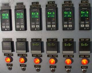 industrial control panel with led digital display by thermcraft inc
