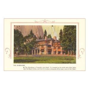  Ahwahnee Lodge, Yosemite MasterPoster Print, 12x18