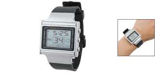 Adjustable Plastic Watchband Cold Light Digital Watch  