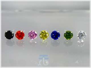 WHOLESALE LOT OF 32 ROUND CZ 925 SILVER STUDS EARRINGS  
