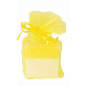  Lemon Scented Pillar Candle   3x3x3 Inches