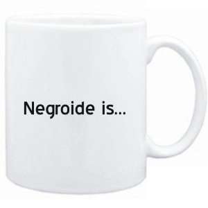  Mug White  Negroide IS  Music