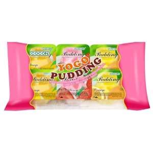Cocon Yogo Pudding (Mixed Flavor)   2 Packs (35 g x 6 cups)  