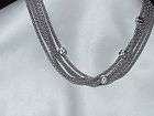 925 Sterling Silver Cubic Zirconia Bracelet 18 Gr  