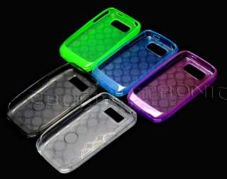 5x Gel skin silicone case back TPU cover for Nokia E63  