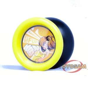  YoYoJam Lyn Fury Yo Yo   Yellow and Black Toys & Games