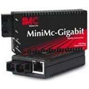  Minimc gigabit TX/LX SM1310 SC with Ac Adapter 40KM Electronics