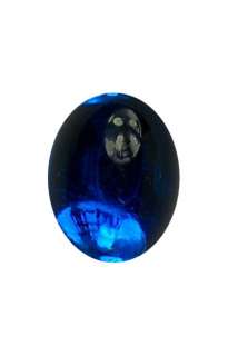 Vintage Flat Back Swarovski Crystal. 4 Capri Blue 10x14  