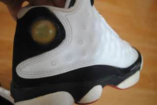 Jordan XIII 13 OG Black White 6Y  