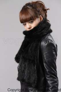 544 new real mink fur 2 color scarf/hat/shawl/wrap/cap  