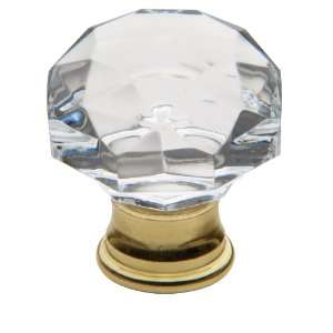 Baldwin 4324.260 Chrome Crystal Dome 1.38 Dia. Cut Crystal Dome Brass 