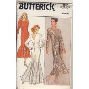  Butterick Sewing Pattern 4397   Use to Make   Misses Gown 