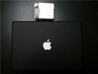 Apple MacBook Core2Duo Black 2.4Ghz 2GB RAM 250GB HD MB404LL/A 