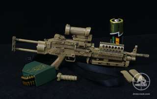 ArmsRack scale minimi MK46 SAND Machine gun  