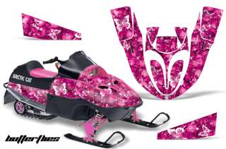   SNOWMOBILE DECAL SLED STICKER KIT ARCTIC CAT 120 SNO PRO YOUTH PINK