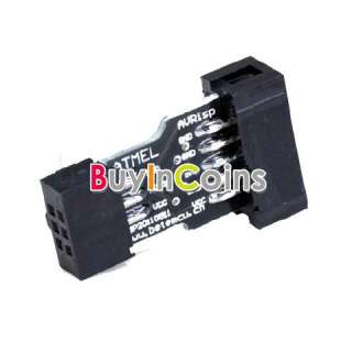 10 Pin to Standard 6 Pin Adapter Board For ATMEL AVRISP USBASP STK500 