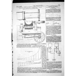  1885 ENGINEERING TRACTION ENGINE STEERING GEAR AVELING 
