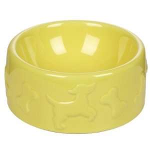 Creature Comforts Retro Round Dish   Yellow   Medium (Quantity of 2)