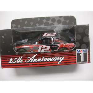  Diecast #12 Jeremy Mayfield Black and Red 25th Anniversary 
