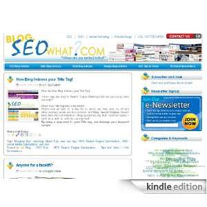 SEO Tips & Social Media Buzz by Blog.SEOwhat Kindle Store Kelly 