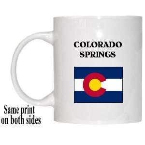   US State Flag   COLORADO SPRINGS, Colorado (CO) Mug 