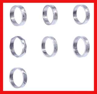wholesale36pcs+tray STAINLESS STEEL rings#6 11  