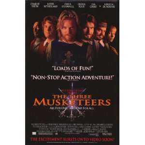  The Three Musketeers (1993) 27 x 40 Movie Poster Style B 