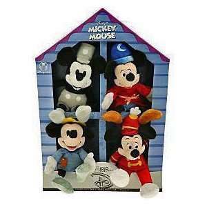   Mickey Mouse 4 Plush Doll Set Studio Collection 