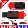 Lot of 5 Sandisk 8GB Cruzer Switch USB 2.0 Flash Pen Drive SDCZ52 008G 