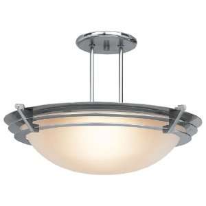  Access Lighting 50094 BS/FST Saturn SemiFlush Semi Flush 