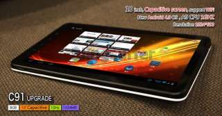   C91 Upgrade Cortex A9 1GHz Android 4.0 RAM 1024MB 8GB Tablet PC  