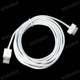 10FT LONG USB DATA CHARGER SYNC CABLE for IPHONE 4 4G IPOD Touch Nano 