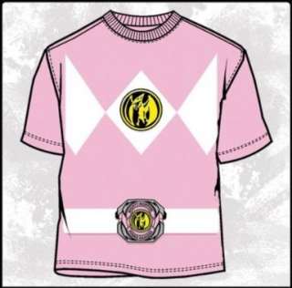 Mighty Morphin Power Rangers Pink Ranger Costume T Shirt