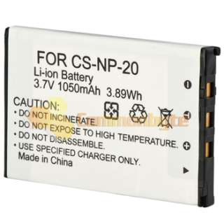 2x NP 20 Battery+Charger for CASIO Exilim EX Z70 EX Z4U  