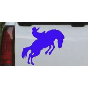  Rodeo Western Car Window Wall Laptop Decal Sticker    Blue 
