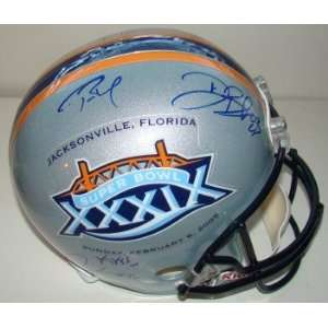 SB XXXIX Patriots Team 13 SIGNED F/S Helmet TRISTAR   Autographed NFL 