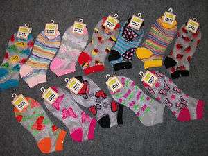 12, Pr Womens Sheer Fun Socks   