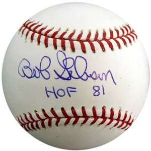  Signed Bob Gibson Ball   HOF