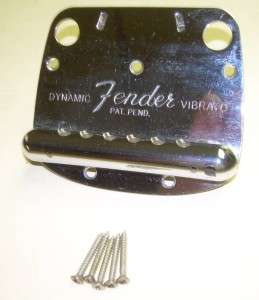 Vintage 1960s Fender Mustang Tremelo Tailpiece #1224  