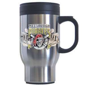  Pittsburgh Pirates Stainless Steel & Pewter Travel Mug 