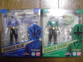 FIGUARTS SHINKEN BLUE GREEN Shinkenger Power Rangers Samurai 
