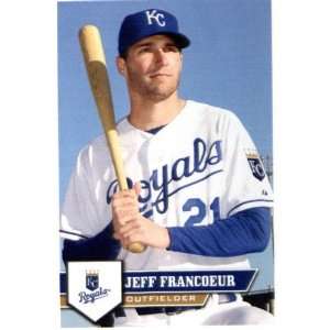  Topps Major League Baseball Sticker #75 Jeff Francoeur Kansas City 