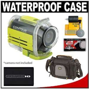  Contour GPS Waterproof Case (Yellow) with Battery 