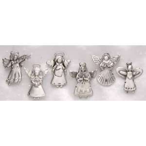  Club Pack of 24 Inspirational Precious Silver Angel Pins 1 